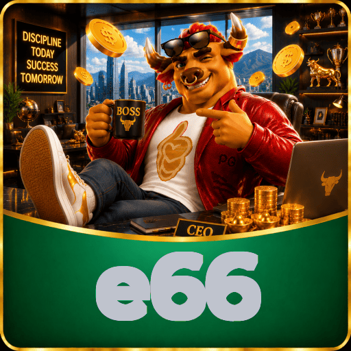 Logo e66 Telegram Canal Oficial